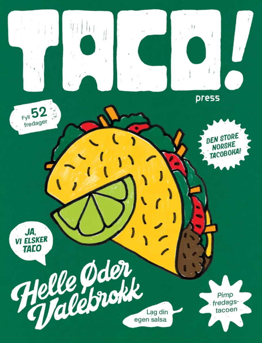 Taco! tacobok Helle øder Valebrokk