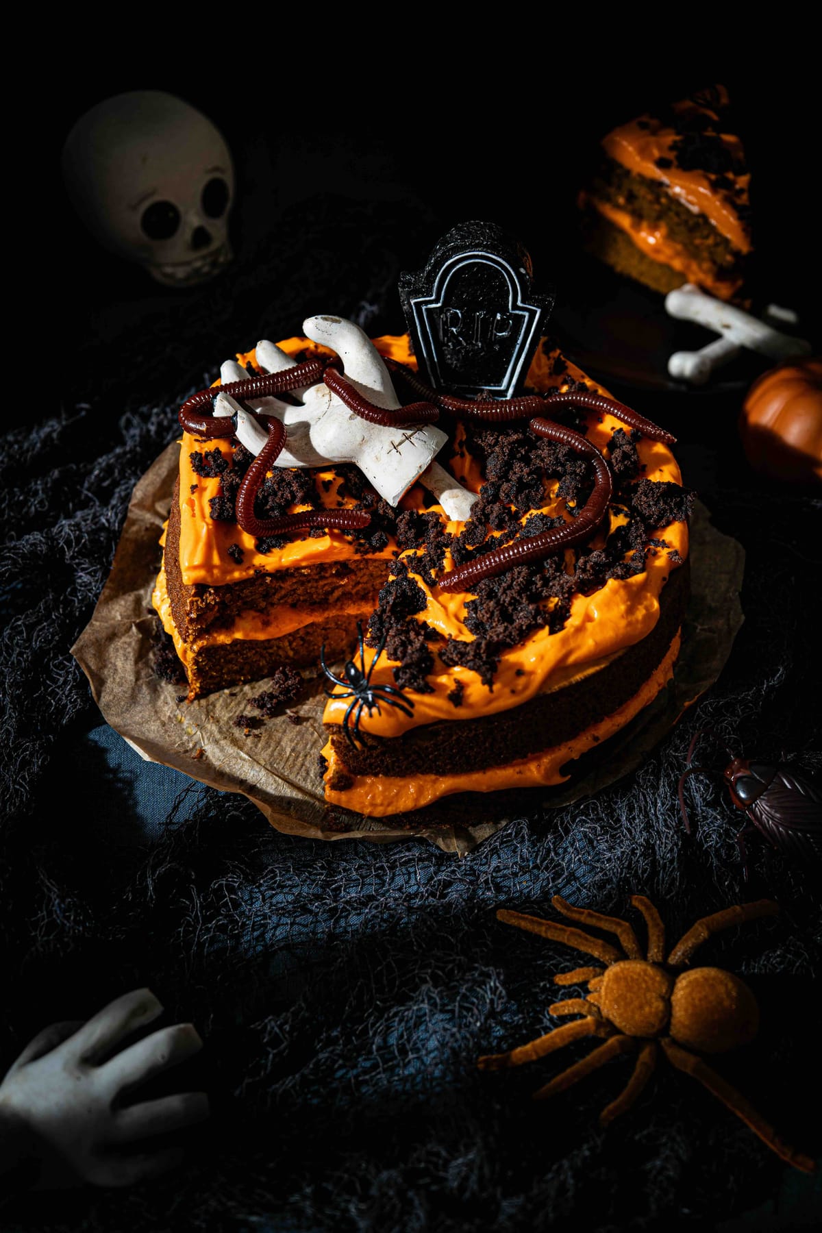 Verdens beste halloween-kake