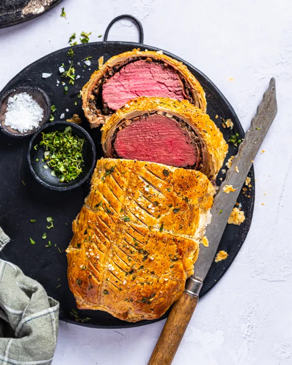 Imponer med Beef Wellington