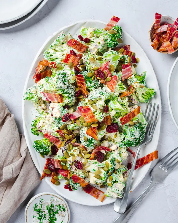 Brokkolisalat med bacon