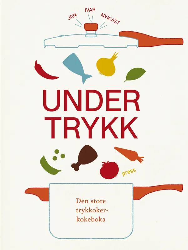 Under trykk kokebok, høsten 2024, nyhet, trykkokerkokeboka, Press forlag, årets kokebok