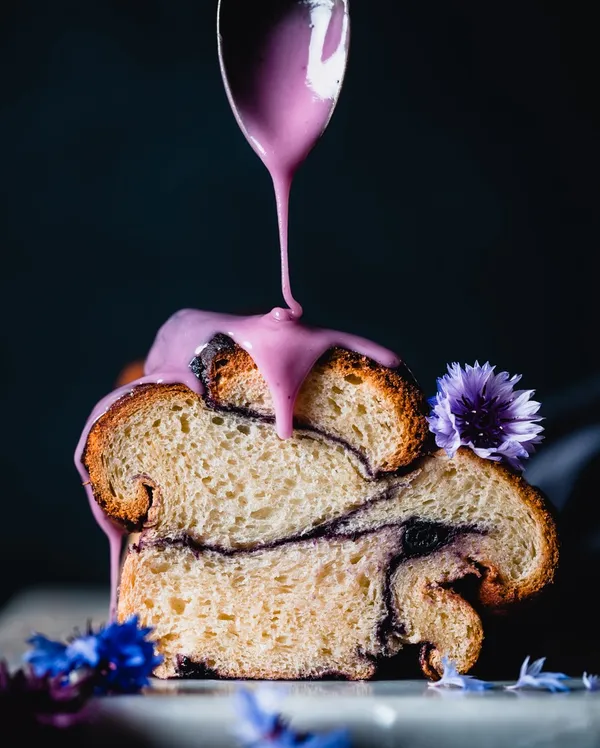 oppskrift blåbær kake brød dessert