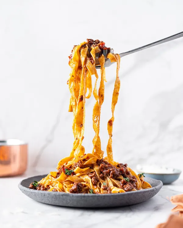 oppskrift pasta bolognese sulten gryte høst